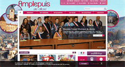 Desktop Screenshot of amplepuis.fr